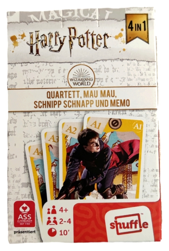 Harry Potter 4 in 1 Kartenspiel